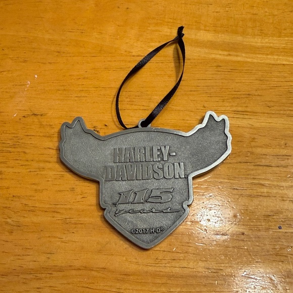 Harley Davidson 115th Anniversary Pewter Ornament. New in box. - Picture 3 of 8